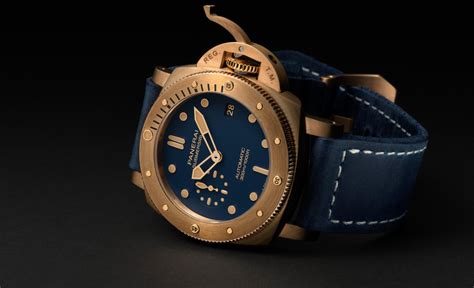 panerai bronzo blue abisso|Panerai underwater bronzo blu abisso.